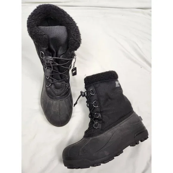 Sorel Shoes Sorel Womens Sz Youth Sz Black Cumberland